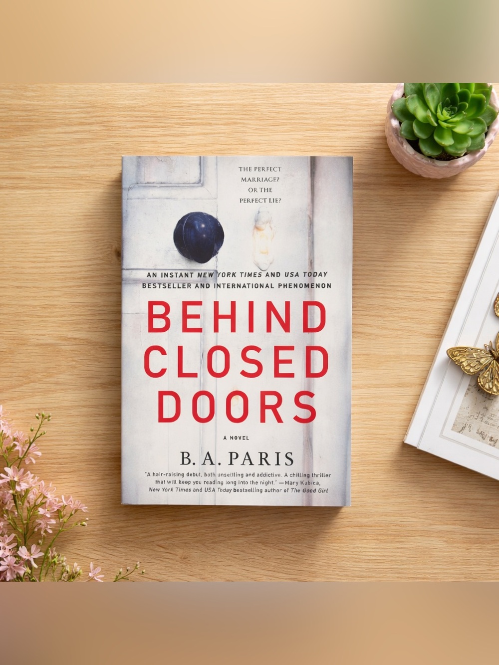 'Behind Closed Doors' Novel - White Cover